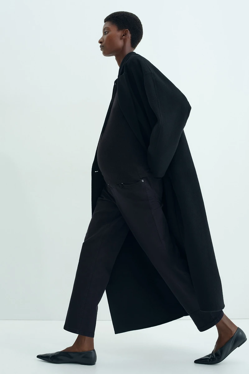 MAMA Straight Ankle Jeans