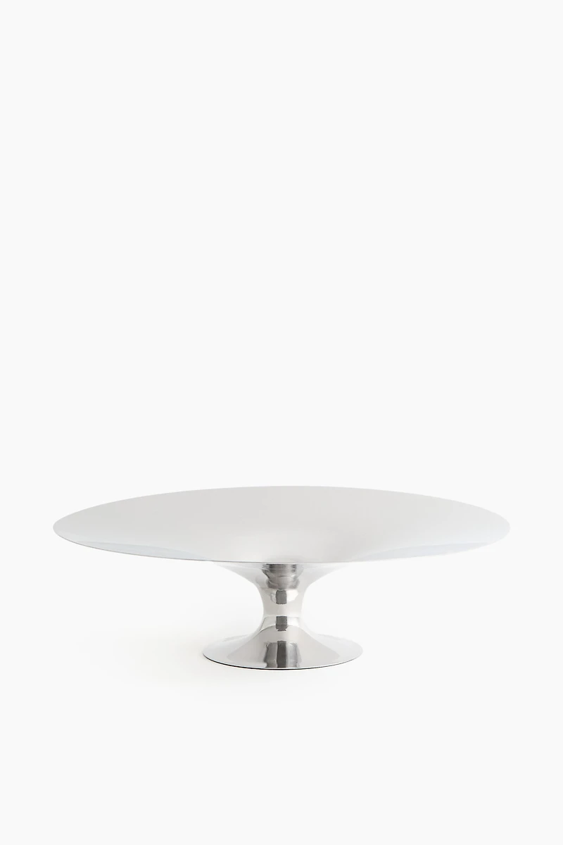 Footed Stainless Steel Bowl