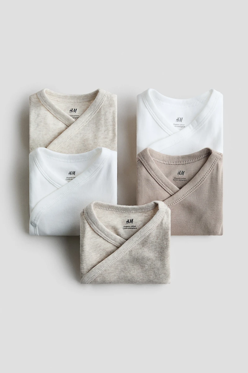 Lot de 5 maillots en coton