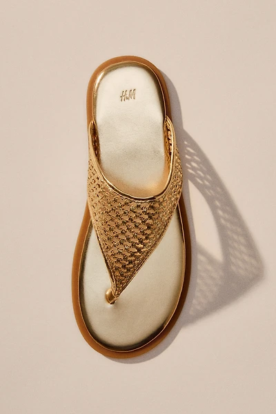 Tongs tressées