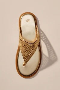Tongs tressées