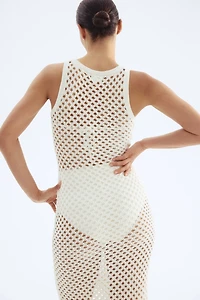 Crochet-Look Dress