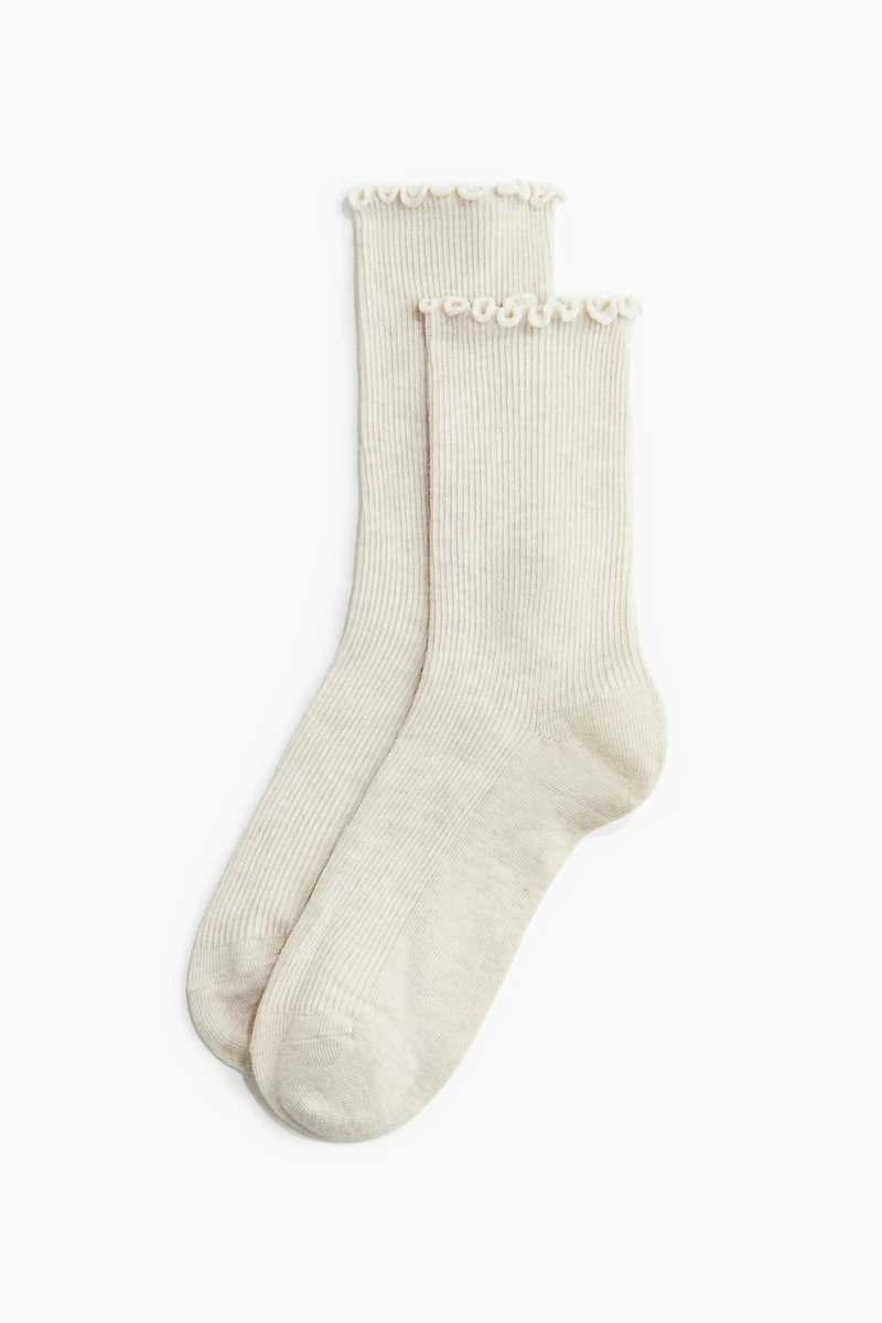 5-pack Rib-knit Socks