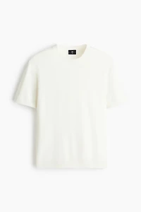 Slim-Fit Knit T-Shirt