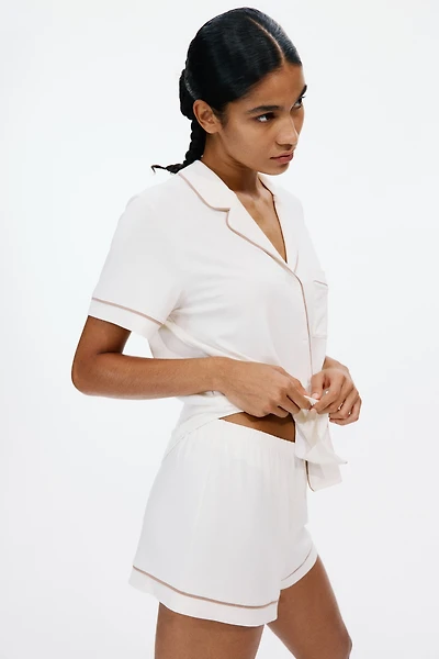 Viscose-Blend Pajamas