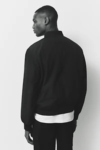 Regular-Fit Lightweight Bomber Jacket