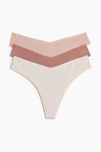 3-Pack Sports Thong Briefs with DryMove™