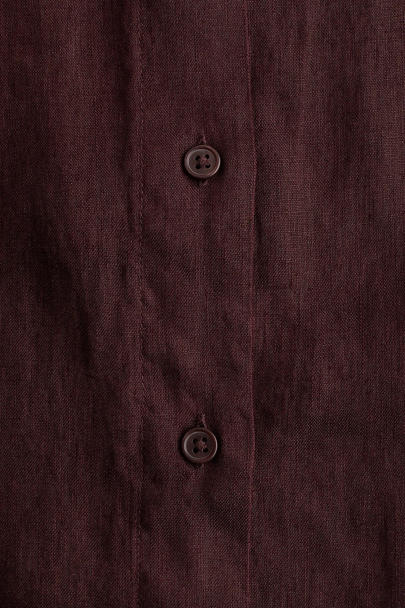Chemise ample en lin