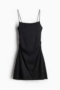 Draped Slip Dress