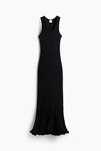 Silk-Blend Maxi Dress