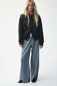 Quilted Bomber Jacket