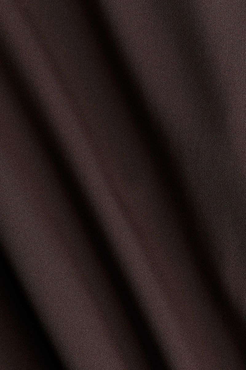 Haut à manches longues en microfibre