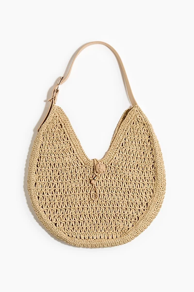 Straw Shoulder Bag