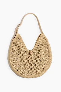 Straw Shoulder Bag