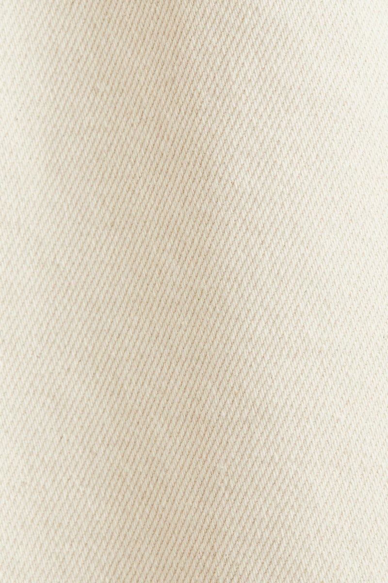 Pleat-Front Twill Pants