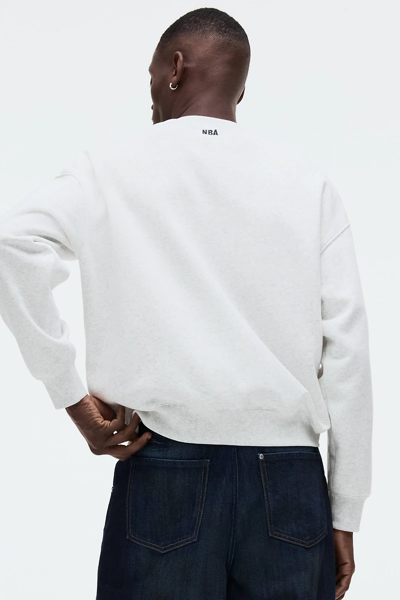 Oversized Printed Sweatshirt