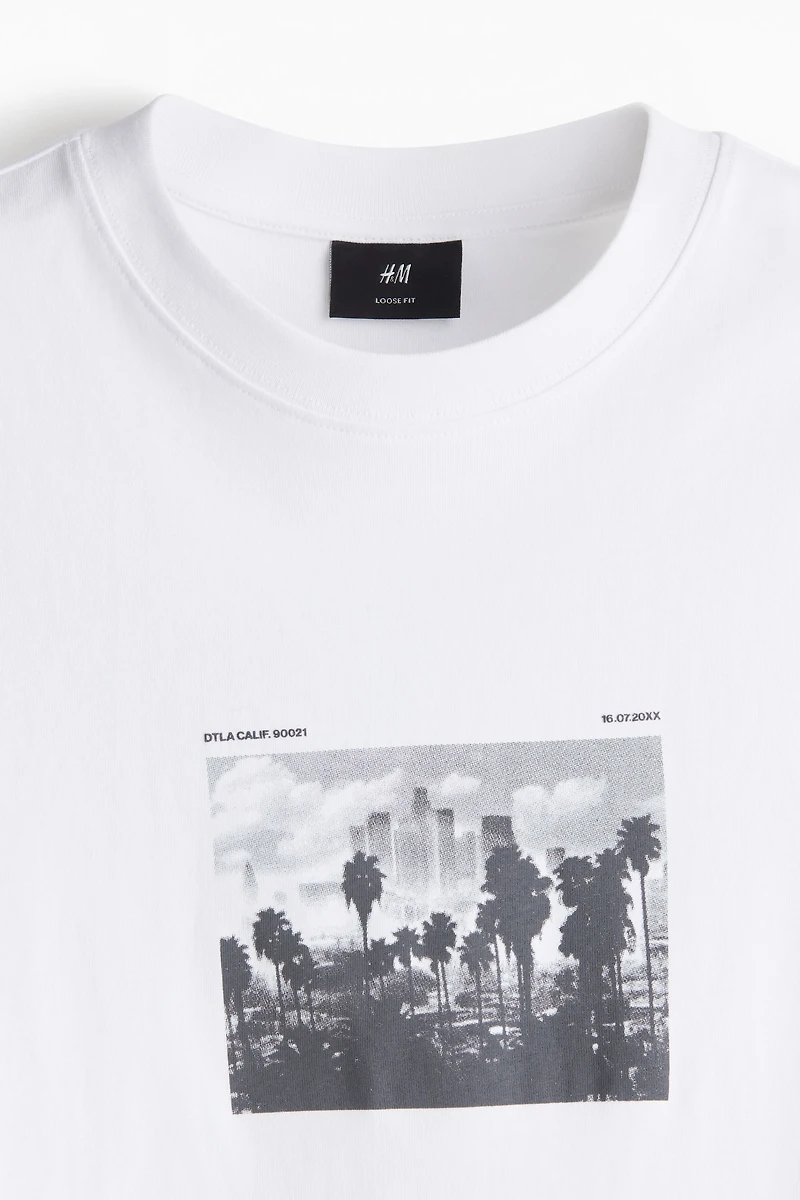 Loose Fit Printed T-shirt