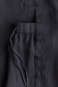 Washed Linen Pajamas