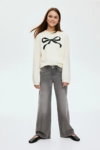 Jacquard-Knit Sweater