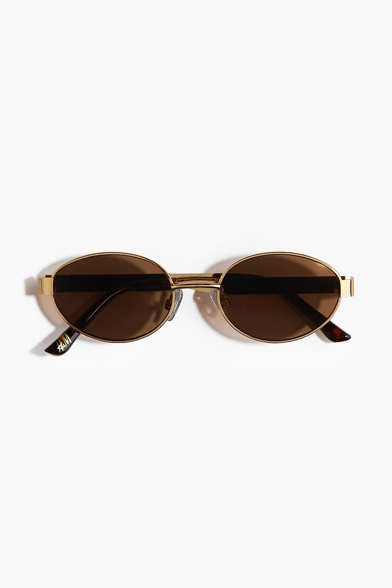 Lunettes de soleil ovales