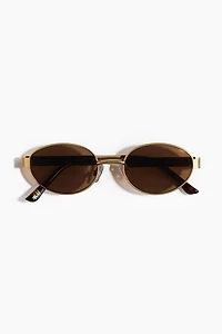 Lunettes de soleil ovales