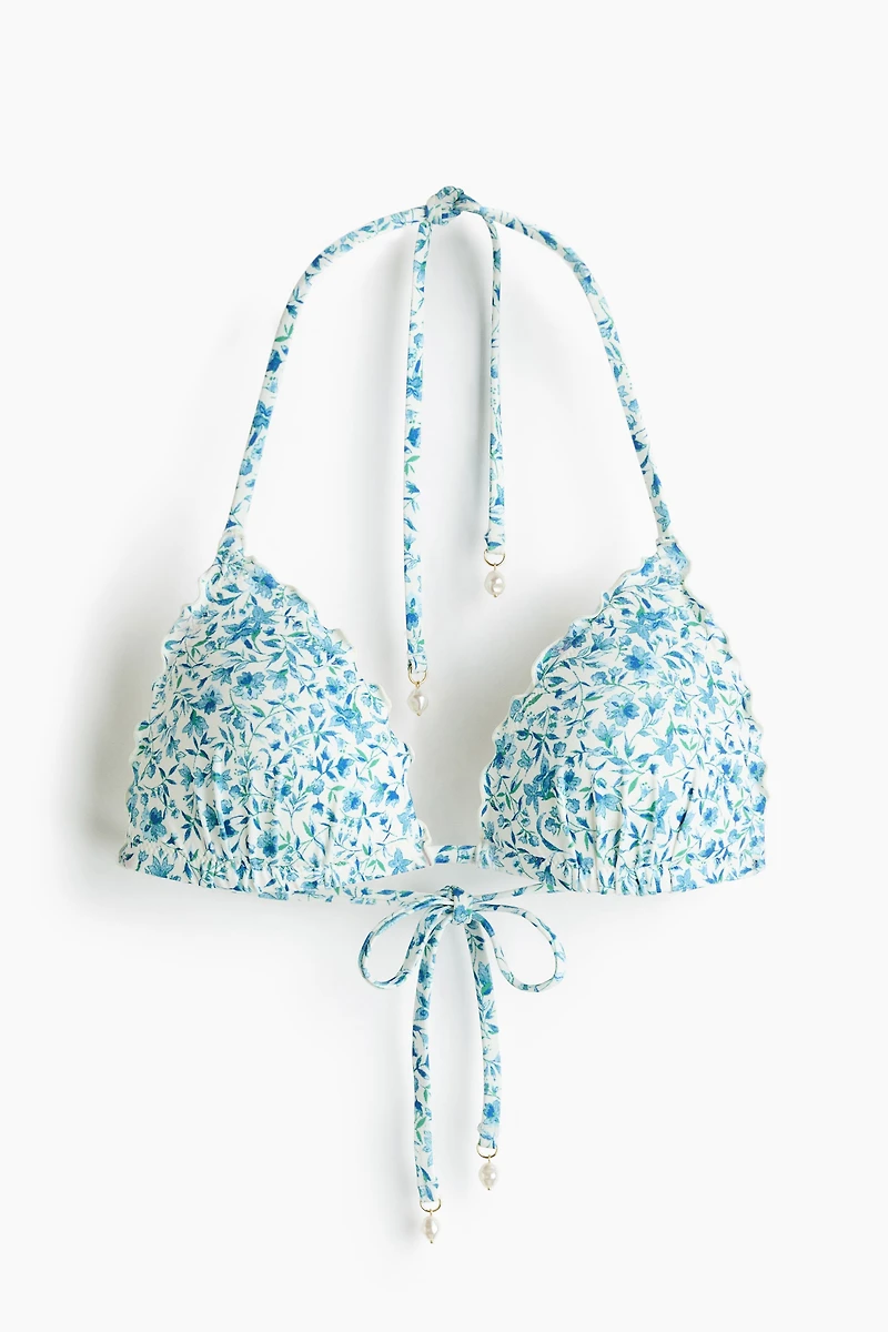 Haut de bikini triangle pigeonnant