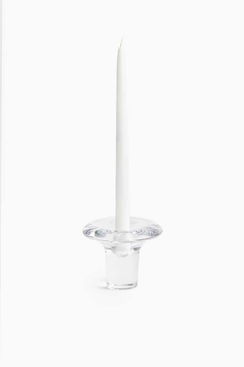 High Glass Candleholder
