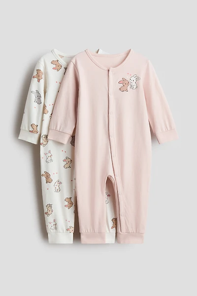 2-pack Patterned Cotton Pajamas