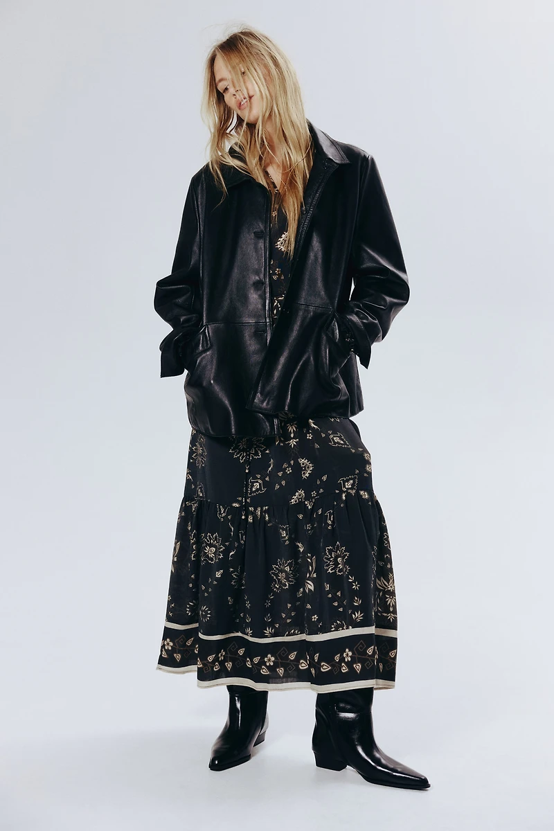 Smocked-Detail Dress