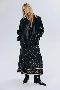 Smocked-Detail Dress