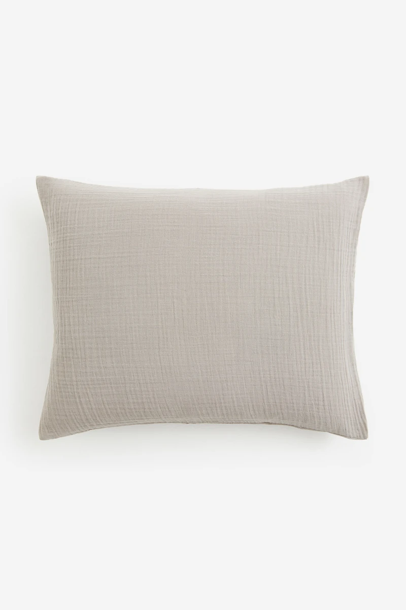 Cotton Muslin Pillowcase