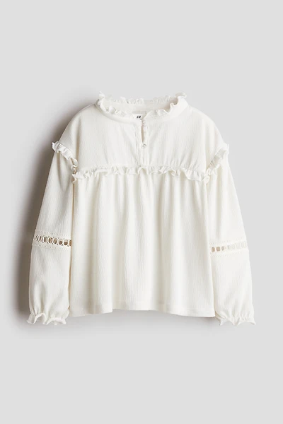 Blouse froissée