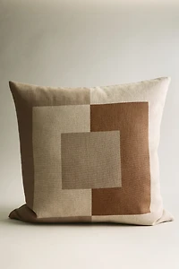 Linen-Blend Cushion Cover