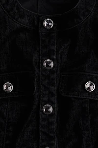 Gilet sans manches en denim