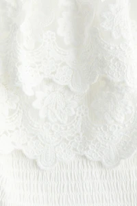 Flounced Off-the-Shoulder Top