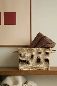 Straw Storage Basket