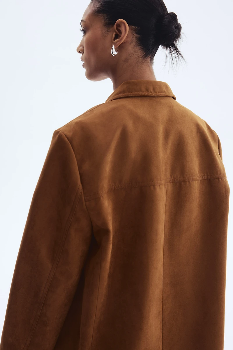 Blazer à fermeture droite