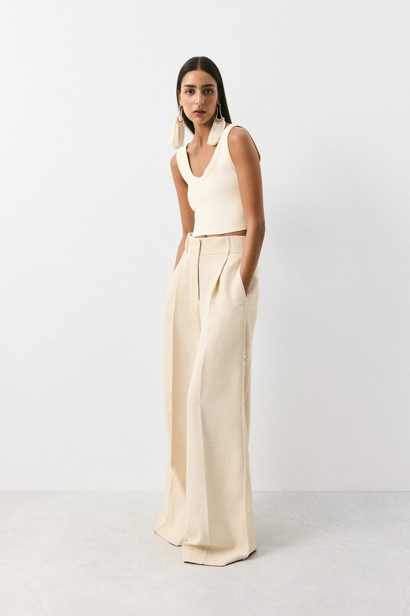 Dense-Knit Tank Top