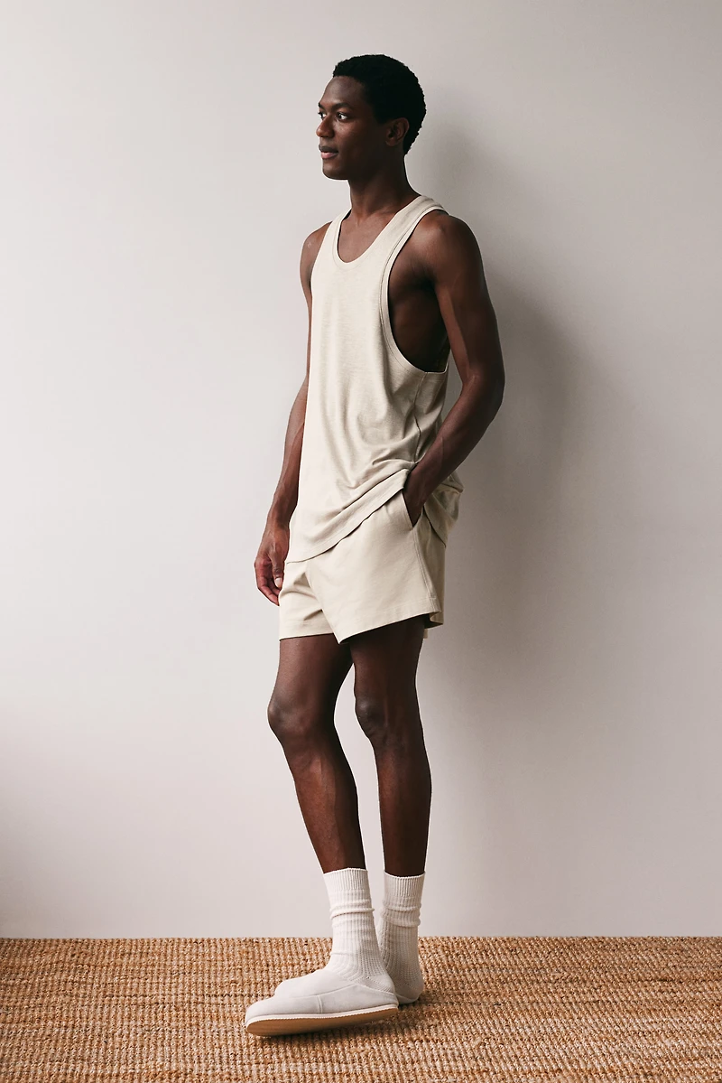 Débardeur et short de pyjama
