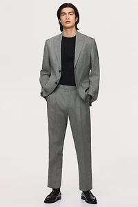 Regular-Fit Single-Breasted Jacket