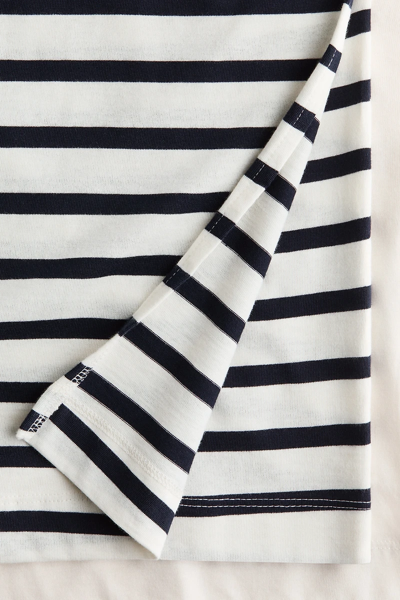 Lot de 2 hauts d'allaitement MAMA Avant et Après