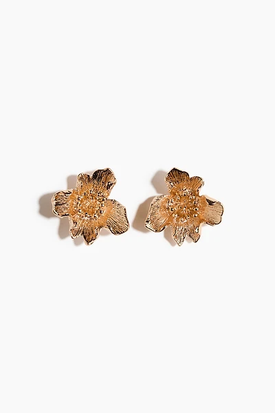 Boucles d'oreilles fleurs