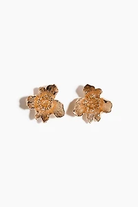 Boucles d'oreilles fleurs