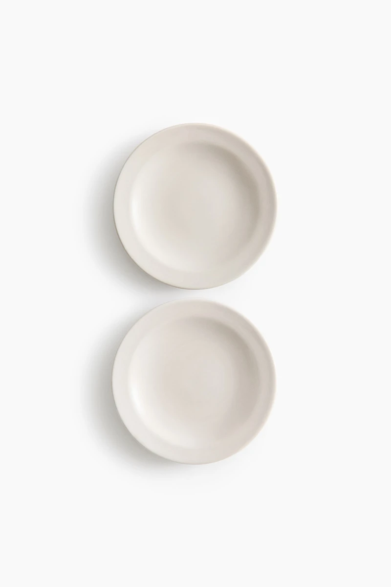 2-Pack Porcelain Side Plates