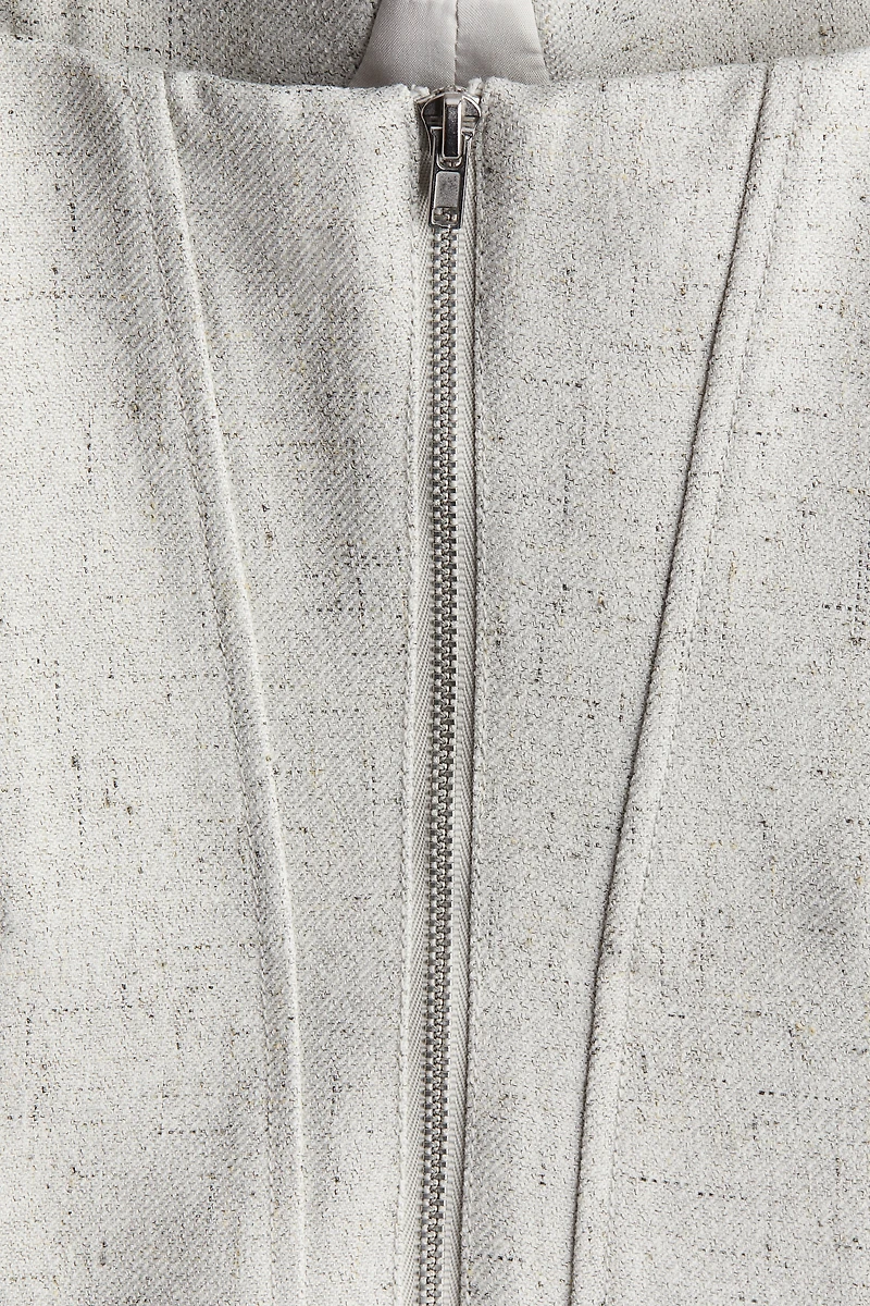 Haut bustier en sergé
