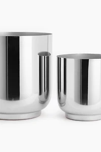 Small Stainless Steel Plant Pot