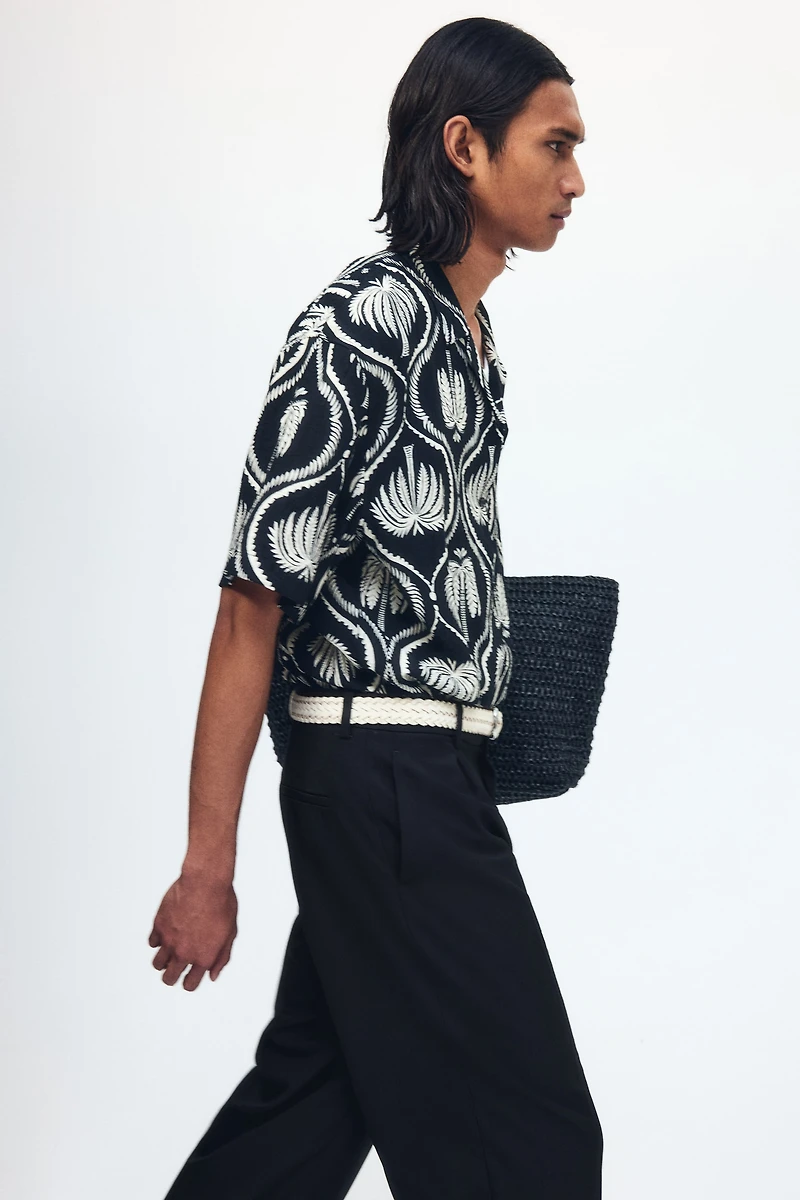 Loose-Fit Tailored Pants