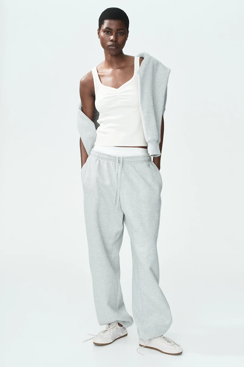 Ribbed Cotton Tank Top