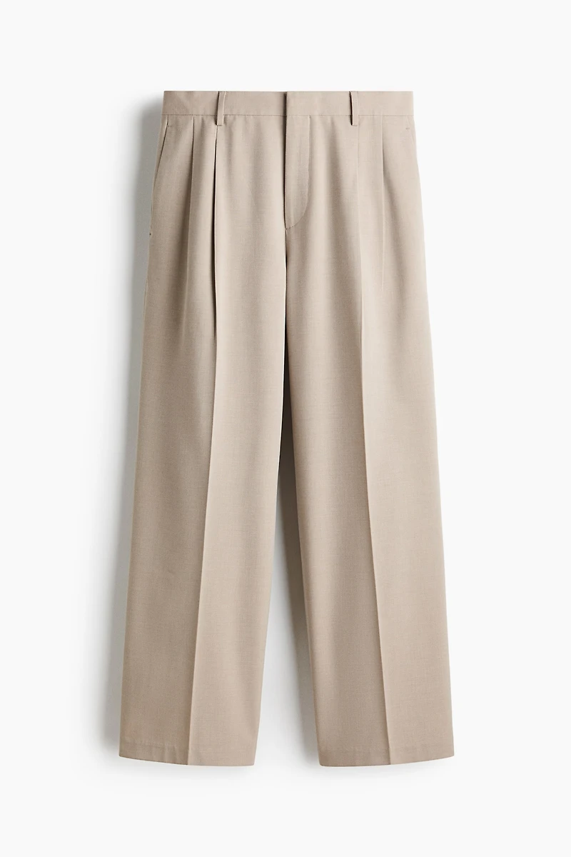 Loose-Fit Tailored Pants