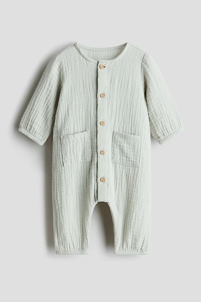 Cotton Muslin Romper Suit